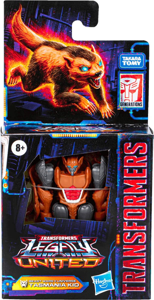 26055 Transformers Legacy United: Core Class - Beast Wars Universe Tasmania Kid - Hasbro - Titan Pop Culture