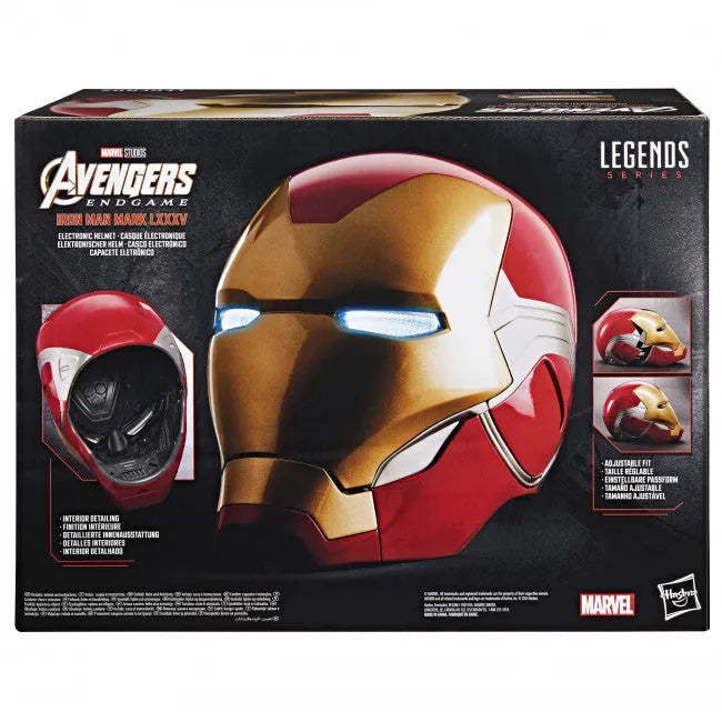 26330 Marvel Legends Series: Iron Man Premium Electronic Helmet - Hasbro - Titan Pop Culture