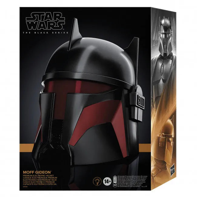 26357 Star Wars The Black Series: Moff Gideon Electronic Helmet - Hasbro - Titan Pop Culture