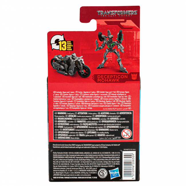 26423 Transformers Studio Series Core Transformers: The Last Knight Decepticon Mohawk - Hasbro - Titan Pop Culture