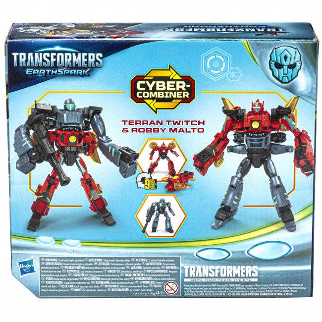 26461 Transformers EarthSpark Cyber-Combiner: Terran Twitch and Robby Malto - Hasbro - Titan Pop Culture