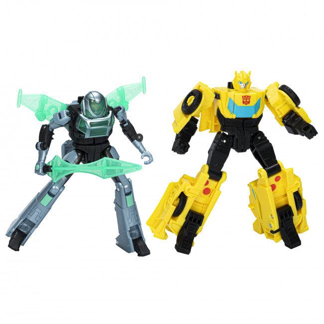 26462 Transformers EarthSpark Cyber-Combiner: Bumblebee and Mo Malto - Hasbro - Titan Pop Culture