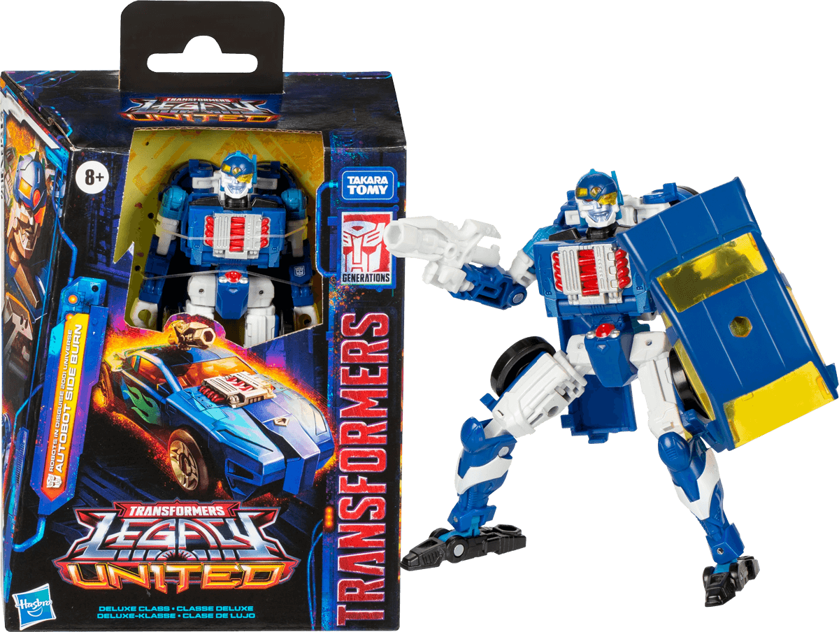 26472 Transformers Legacy United: Deluxe Class - Robots in Disguise 2001 Universe Autobot Side Burn - Hasbro - Titan Pop Culture