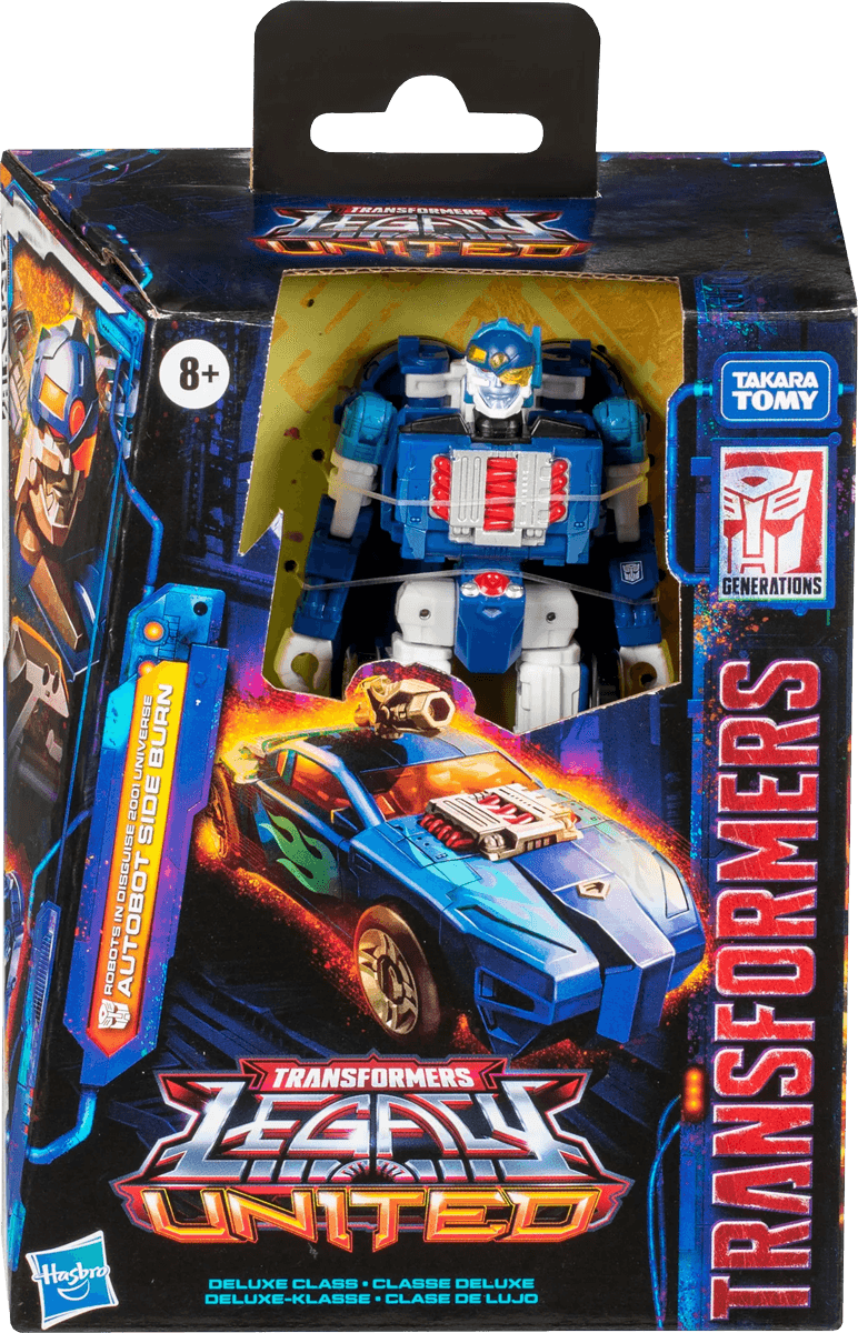 26472 Transformers Legacy United: Deluxe Class - Robots in Disguise 2001 Universe Autobot Side Burn - Hasbro - Titan Pop Culture