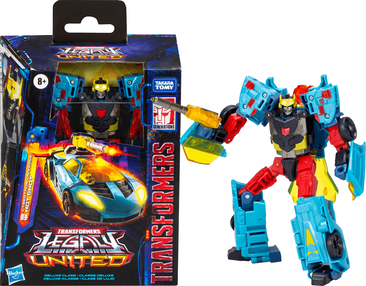 26474 Transformers Legacy United: Deluxe Class - Cybertron Universe Hot Shot - Hasbro - Titan Pop Culture