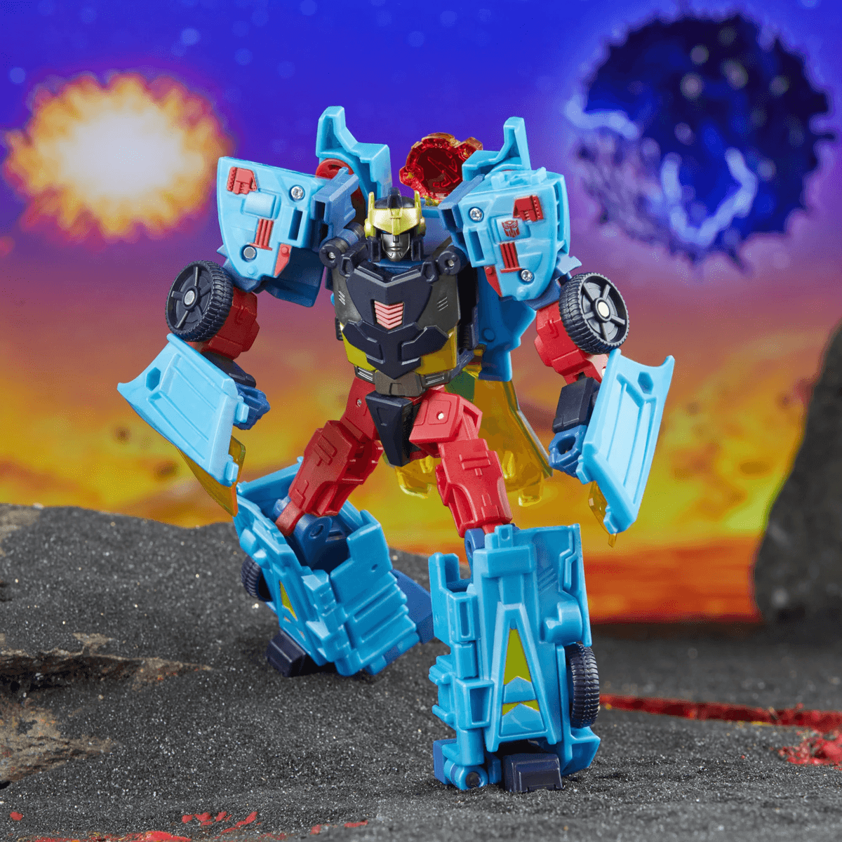 26474 Transformers Legacy United: Deluxe Class - Cybertron Universe Hot Shot - Hasbro - Titan Pop Culture