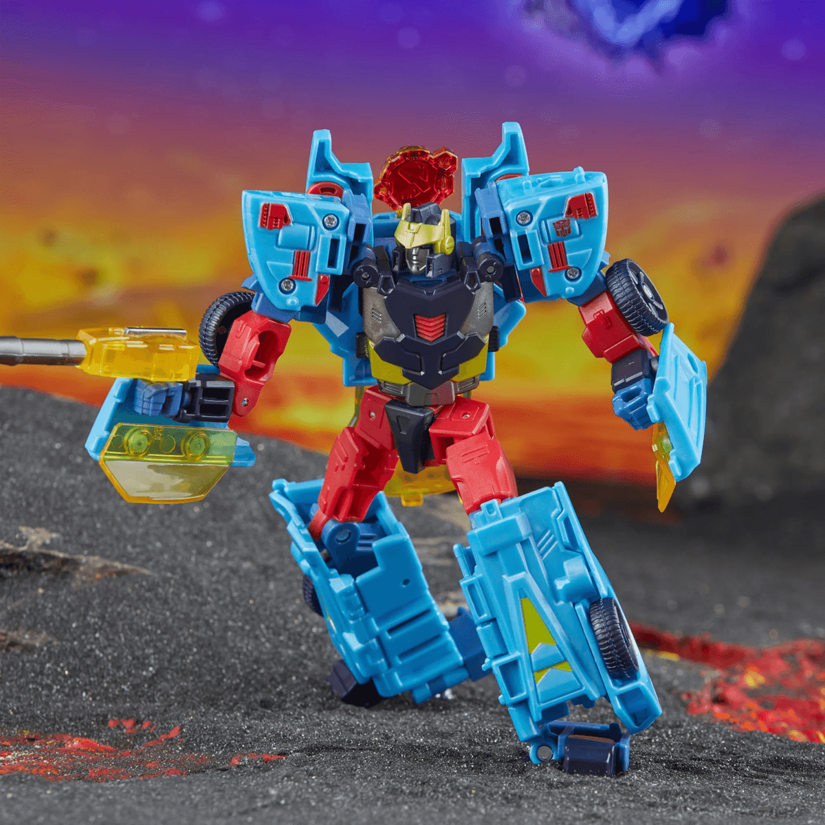 26474 Transformers Legacy United: Deluxe Class - Cybertron Universe Hot Shot - Hasbro - Titan Pop Culture