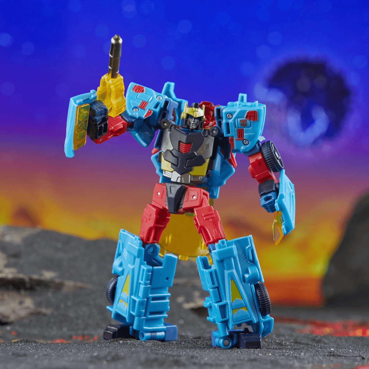 26474 Transformers Legacy United: Deluxe Class - Cybertron Universe Hot Shot - Hasbro - Titan Pop Culture