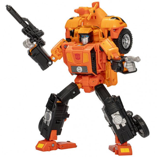 26482 Transformers Legacy United: Leader Class - G1 Triple Changer Sandstorm - Hasbro - Titan Pop Culture