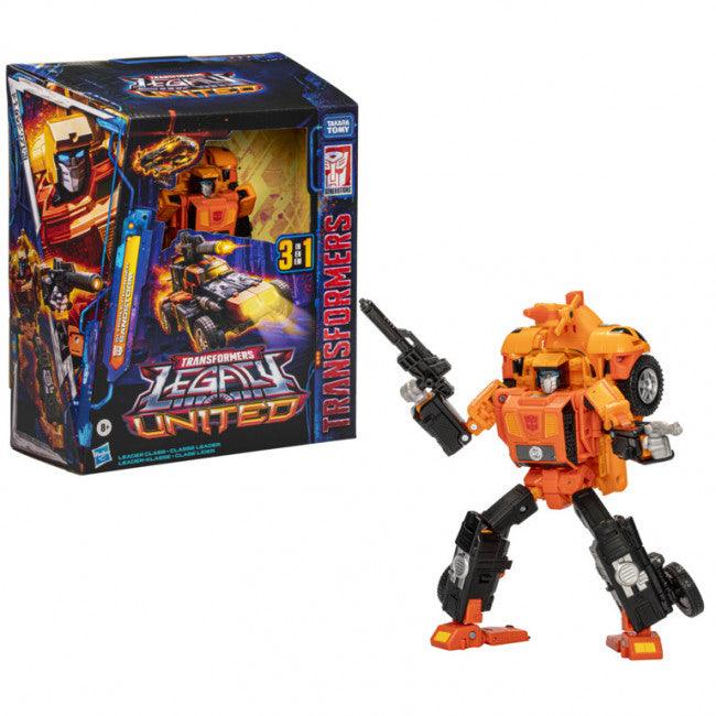 26482 Transformers Legacy United: Leader Class - G1 Triple Changer Sandstorm - Hasbro - Titan Pop Culture
