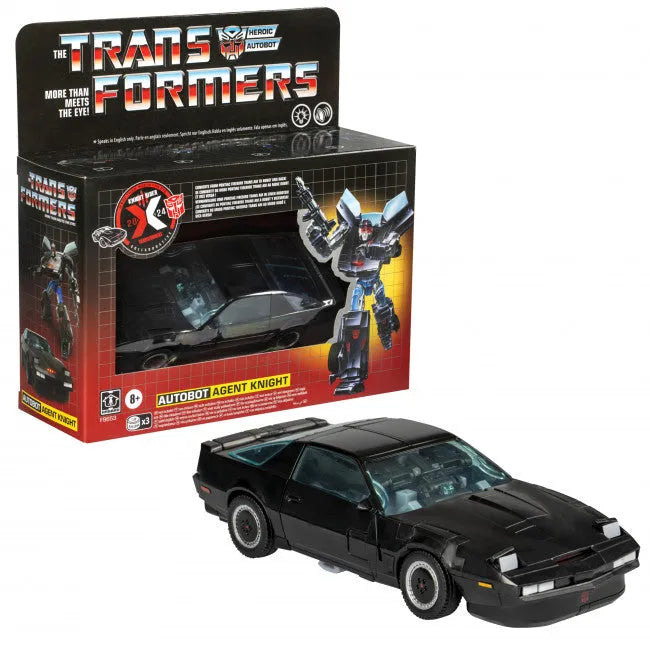 26517 Transformers Collaborative Knight Rider x Transformers Autobot Agent Knight - Hasbro - Titan Pop Culture