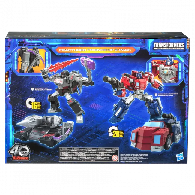 26529 Transformers Legacy United Voyager Class Fractured Friendship 2- Pack - Hasbro - Titan Pop Culture