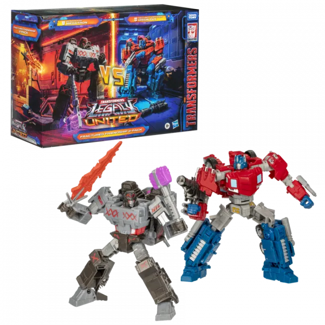 26529 Transformers Legacy United Voyager Class Fractured Friendship 2- Pack - Hasbro - Titan Pop Culture