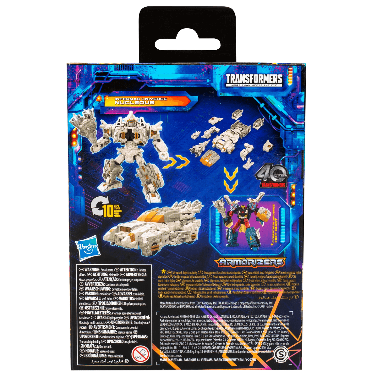 26531 Transformers Legacy United: Deluxe Class - Infernac Universe Nucleous - Hasbro - Titan Pop Culture