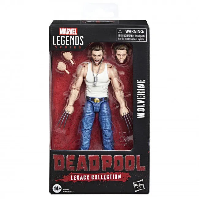 26541 Marvel Legends Series: Deadpool Legacy - Wolverine - Hasbro - Titan Pop Culture