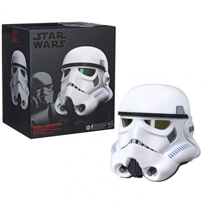 26686 Star Wars The Black Series Imperial Stormtrooper Electronic Helmet - Hasbro - Titan Pop Culture