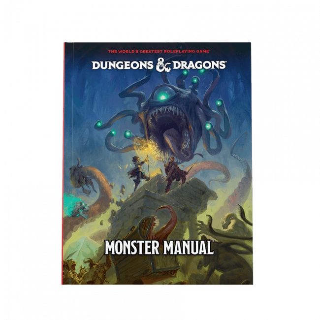 27644 D&D Dungeons & Dragons Monster Manual 2024 (Hard Cover) - Wizards of the Coast - Titan Pop Culture