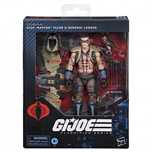 27716 G.I. Joe Classified Series: #139 CHIP "RAPTOR" TALON & GENERAL LEDGER - Hasbro - Titan Pop Culture