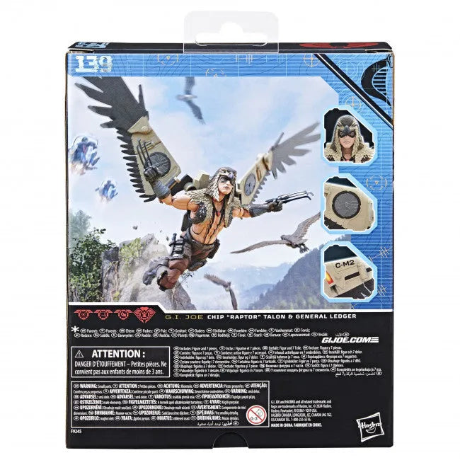 27716 G.I. Joe Classified Series: #139 CHIP "RAPTOR" TALON & GENERAL LEDGER - Hasbro - Titan Pop Culture