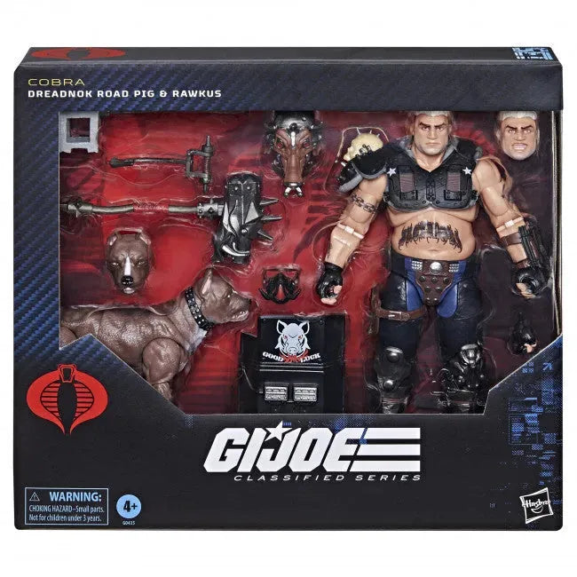 27717 G.I. Joe Classified Series: #135, Dreadnok Road Pig & Rawkus - Hasbro - Titan Pop Culture