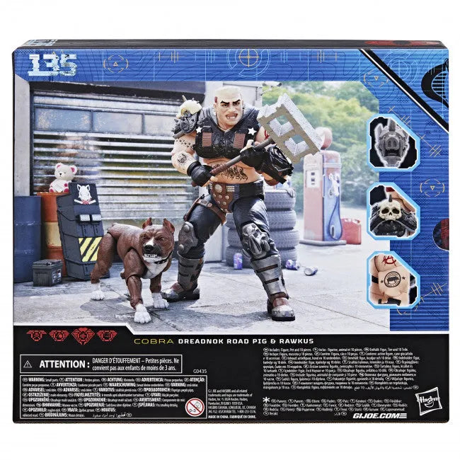 27717 G.I. Joe Classified Series: #135, Dreadnok Road Pig & Rawkus - Hasbro - Titan Pop Culture