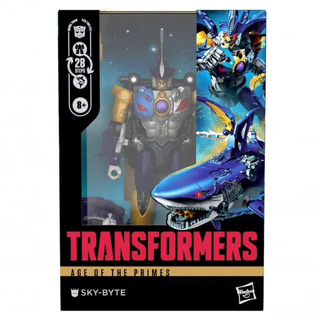 27807 Transformers Age of the Primes: Voyager Class - Sky-Byte - Hasbro - Titan Pop Culture