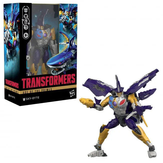 27807 Transformers Age of the Primes: Voyager Class - Sky-Byte - Hasbro - Titan Pop Culture