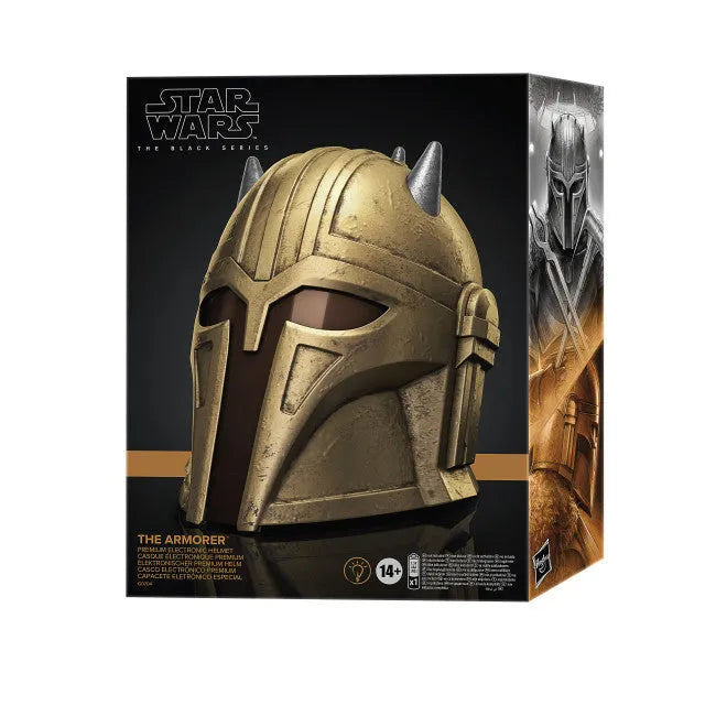 27821 Star Wars The Black Series: The Armorer Electronic Helmet - Hasbro - Titan Pop Culture