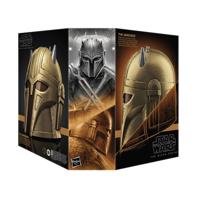 27821 Star Wars The Black Series: The Armorer Electronic Helmet - Hasbro - Titan Pop Culture