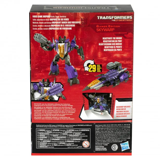 28003 Transformers Studio Series: Voyager Class - Transformers War for Cybertron 11 Skywarp - Hasbro - Titan Pop Culture