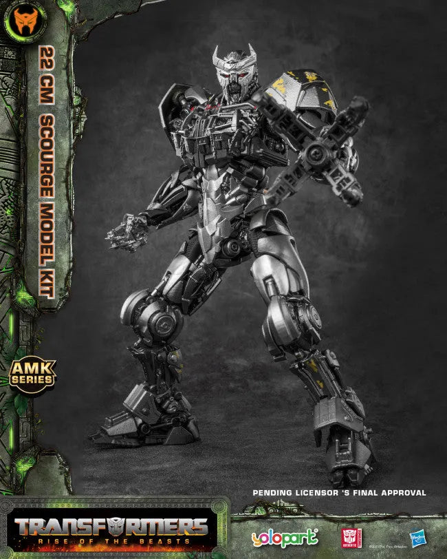 28763 Transformers Rise of the Beasts: 22cm Scourge Model Kit (AMK Series) - Hasbro - Titan Pop Culture