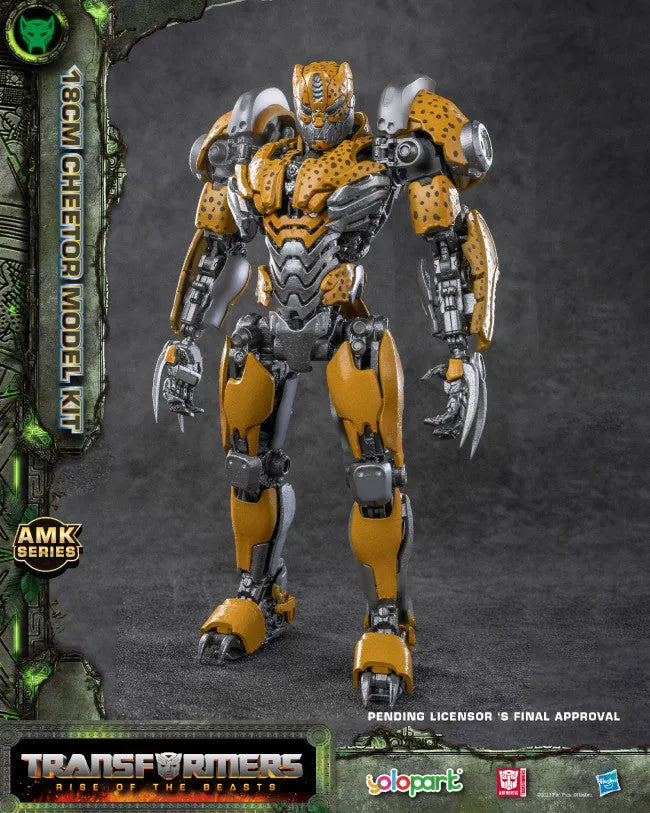 28765 Transformers Rise of the Beasts: 18cm Cheetor Model Kit (AMK Series) - Hasbro - Titan Pop Culture