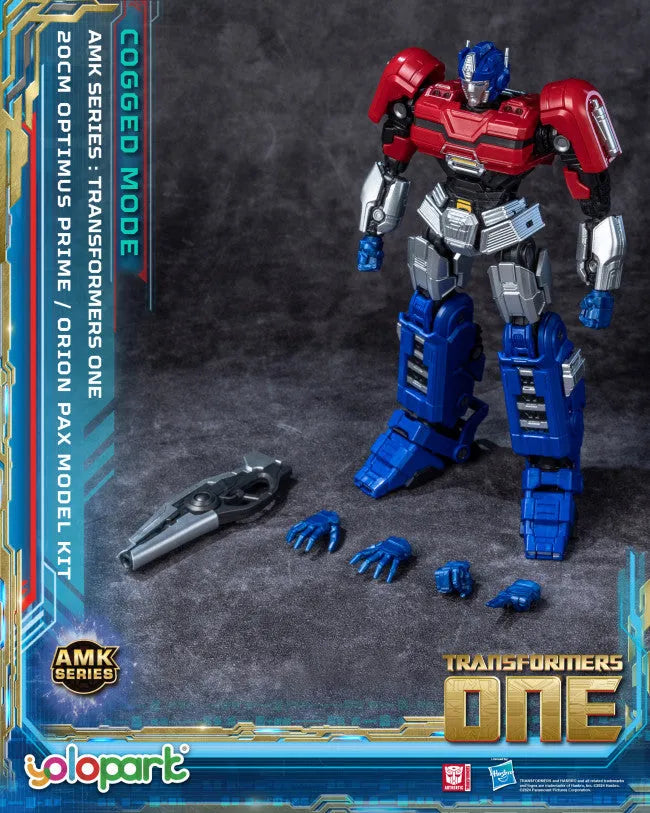 28766 Transformers One: 20cm Orion Pax (Optimus Prime) Cogged Mode Model Kit (AMK Series) - Hasbro - Titan Pop Culture