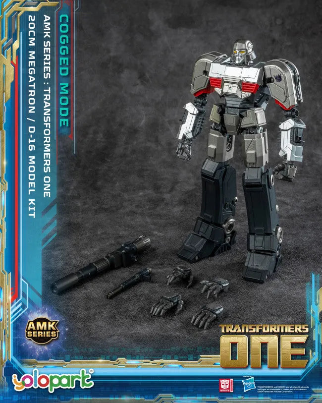 28767 Transformers One: 20cm D-16 (Megatron) Cogged Mode Model Kit (AMK Series) - Hasbro - Titan Pop Culture