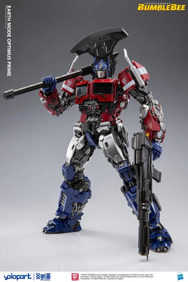 28770 Bumblebee The Movie: 30cm Earth Mode Optimus Prime Model Kit (PMK Pro Series) - Hasbro - Titan Pop Culture