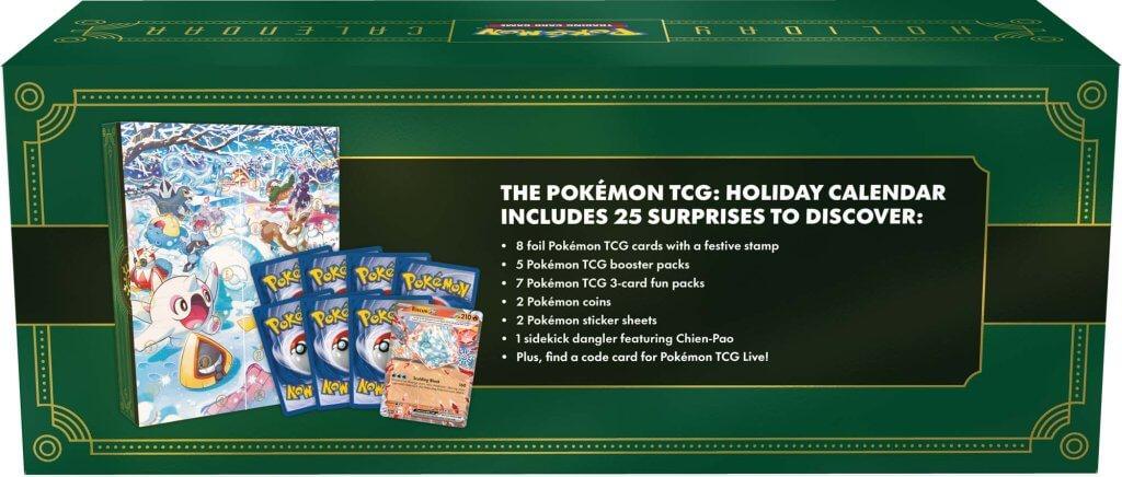 290-41274 POKEMON TCG Holiday Calendar (2024) - Pokemon - Titan Pop Culture