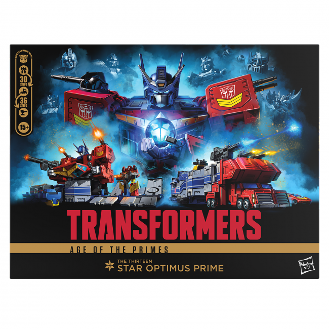 29068 Transformers Age of the Primes: Titan Class - The Thirteen Star Optimus Prime - Hasbro - Titan Pop Culture