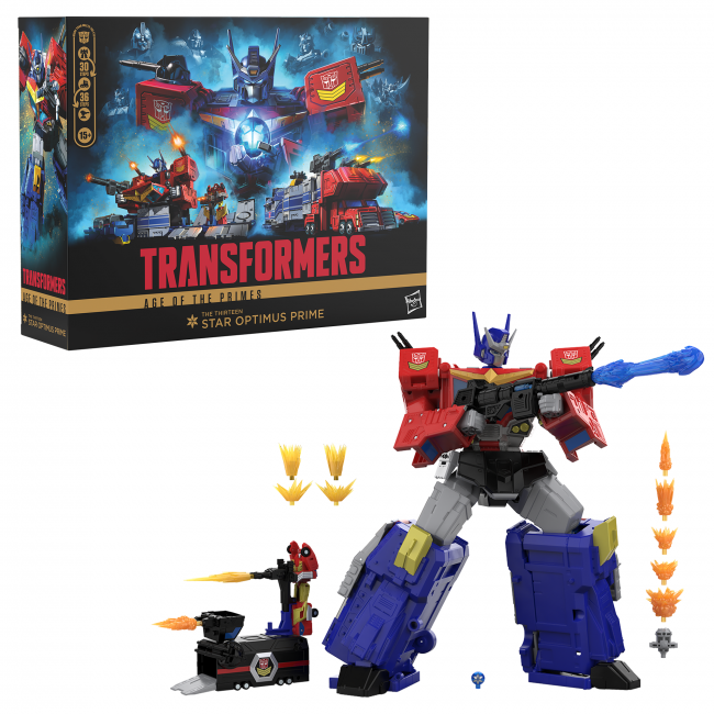 29068 Transformers Age of the Primes: Titan Class - The Thirteen Star Optimus Prime - Hasbro - Titan Pop Culture