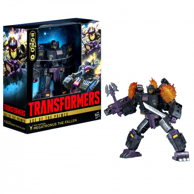 29069 Transformers Age of the Primes: Leader Class - The Thirteen Megatronus the Fallen - Hasbro - Titan Pop Culture