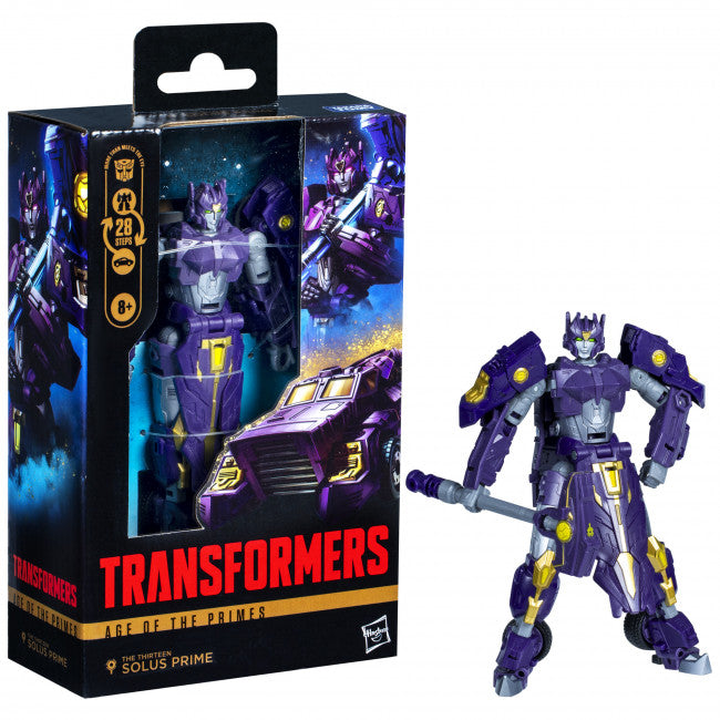 29073 Transformers Age of the Primes Deluxe Class: The Thirteen Solus Prime - Hasbro - Titan Pop Culture