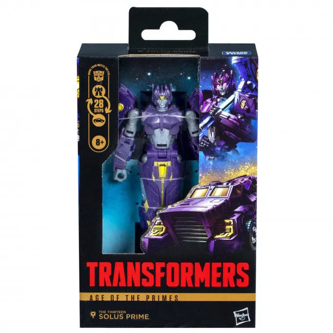 29073 Transformers Age of the Primes Deluxe Class: The Thirteen Solus Prime - Hasbro - Titan Pop Culture