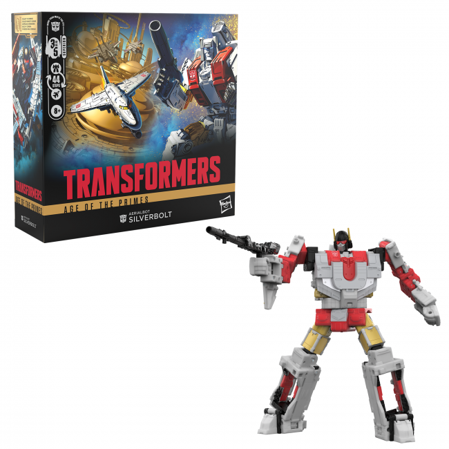 29078 Transformers Age of the Primes Commander Class: Aerialbot Silverbolt - Hasbro - Titan Pop Culture