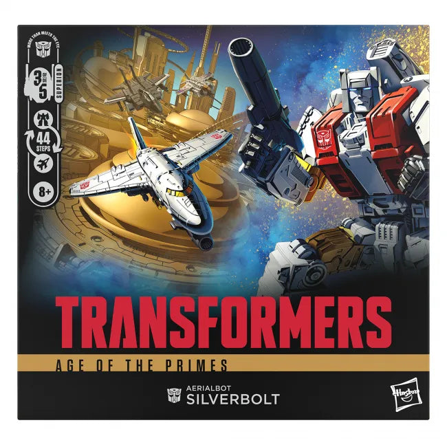 29078 Transformers Age of the Primes Commander Class: Aerialbot Silverbolt - Hasbro - Titan Pop Culture