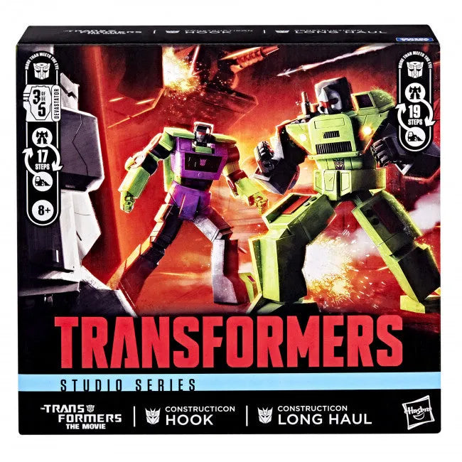 29743 Transformers Studio Series: Constructicon Long Haul & Constructicon Hook - Hasbro - Titan Pop Culture