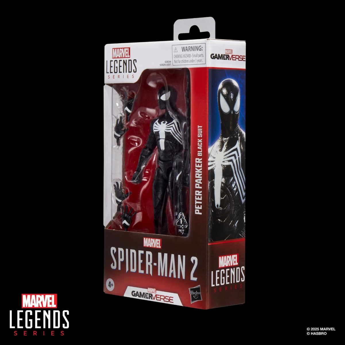 29852 Marvel Legends Series: Gamerverse Peter Parker Black Suit - Hasbro - Titan Pop Culture