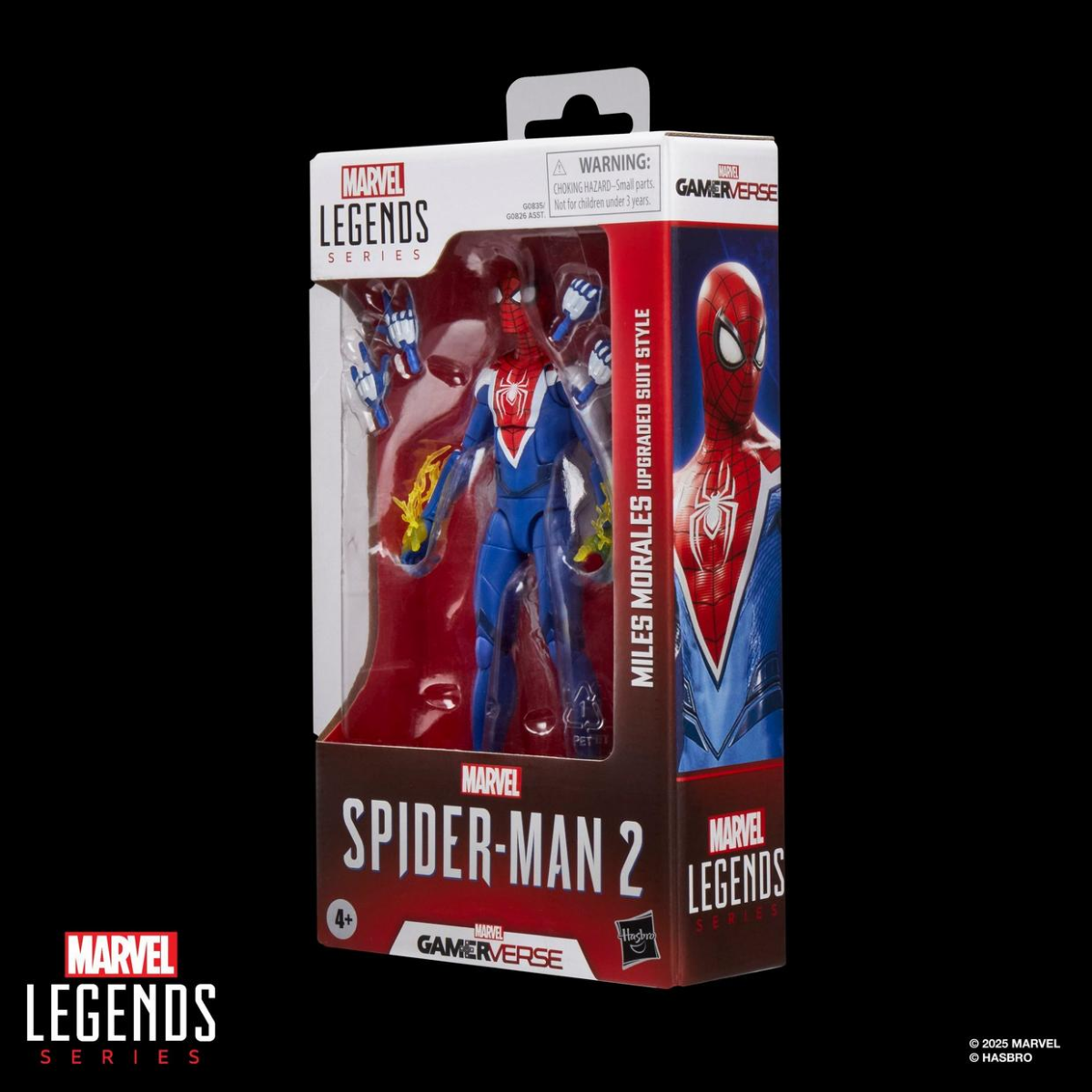 29853 Marvel Legends Series: Gamerverse Miles Morales Upgraded Suit Style - Hasbro - Titan Pop Culture