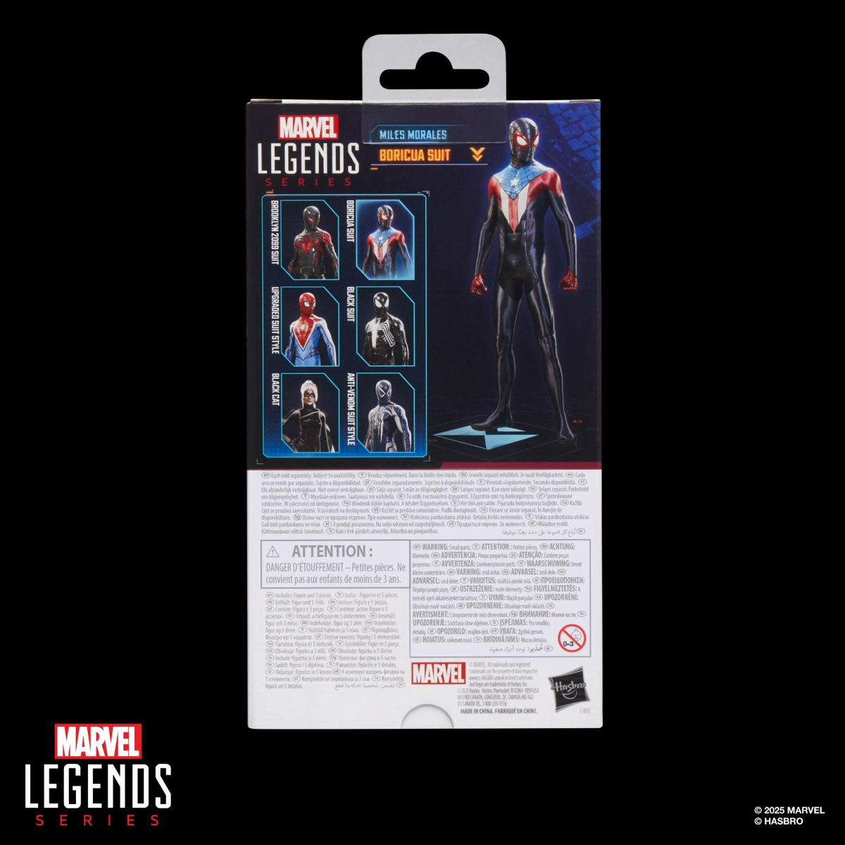 29854 Marvel Legends Series: Gamerverse Miles Morales Boricua Suit - Hasbro - Titan Pop Culture