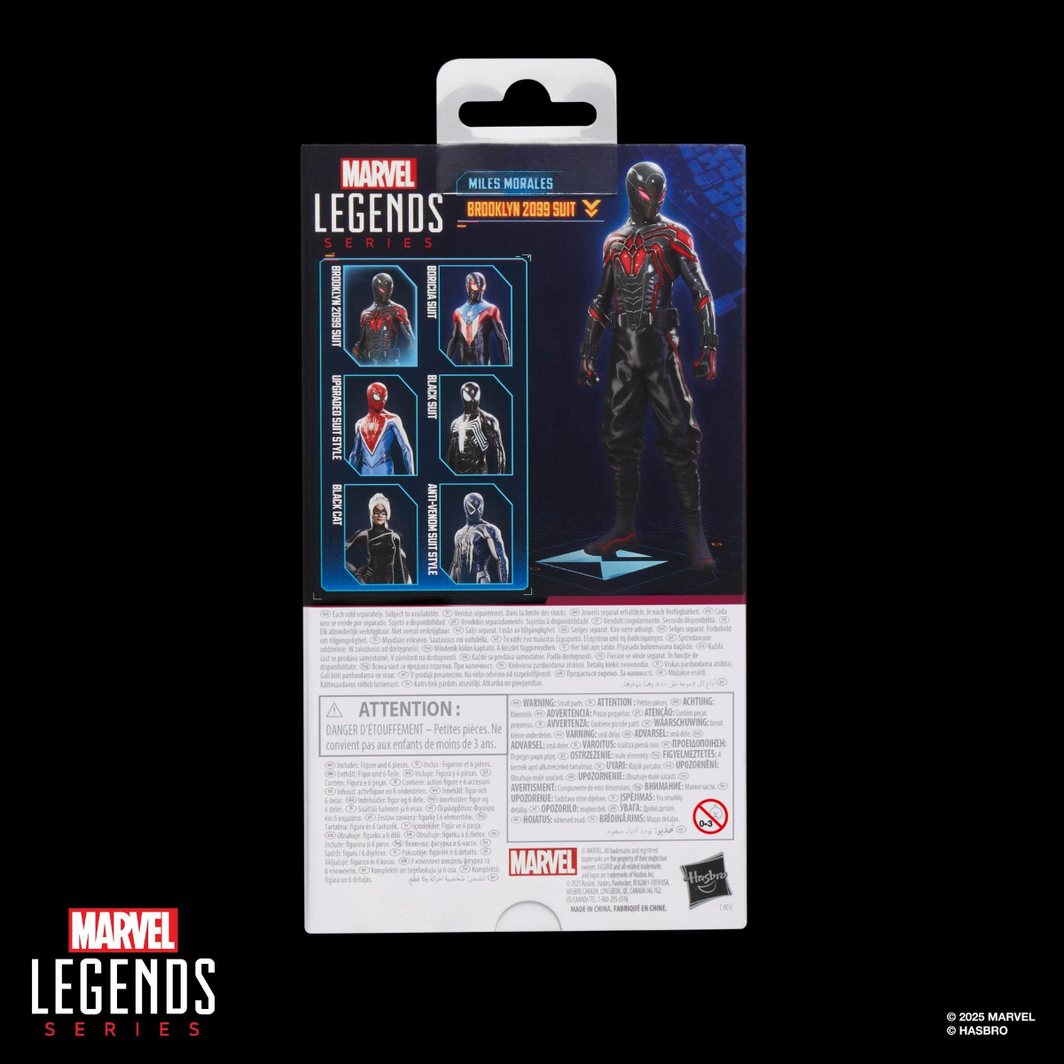 29857 Marvel Legends Series: Gamerverse Miles Morales Brooklyn 2099 Suit - Hasbro - Titan Pop Culture