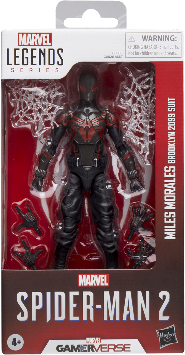 29857 Marvel Legends Series: Gamerverse Miles Morales Brooklyn 2099 Suit - Hasbro - Titan Pop Culture