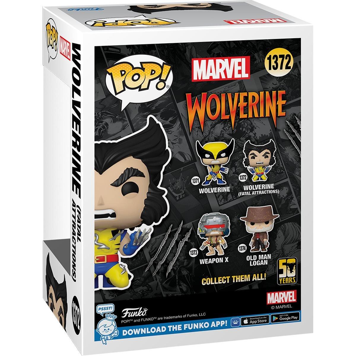  Wolverine 50th Anniversary Wolverine (Fatal Attractions) Pop! Vinyl - Funko - Titan Pop Culture